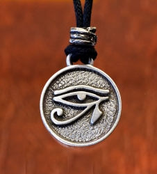 Eye of Horus Pendant in Fine Pewter