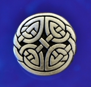 Celtic Eternal Knot Pewter Buttons | Irish Buttons | Scottish Buttons ...