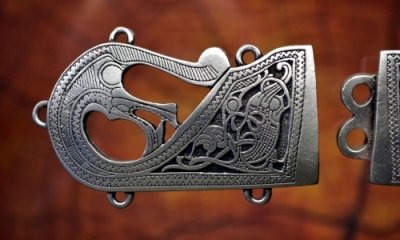 Viking Pewter Cloak Clasp | Viking Jewelry | Norse Jewelry | Medieval ...