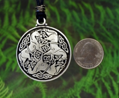 Celtic Horse Necklace Pendant | Celtic Jewelry Handcrafted by Treasure ...