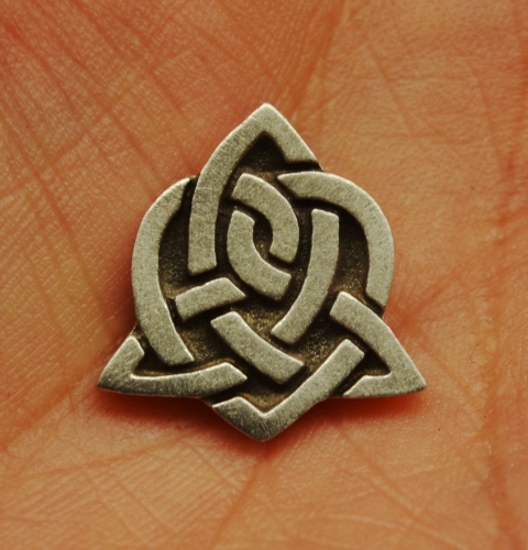 Celtic Sister Knot Buttons | Made in Fine Pewter by Treasure Cast