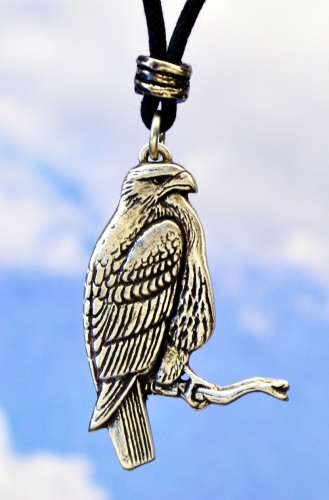 hawk pendant