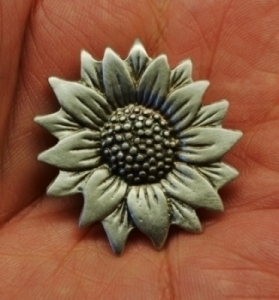 Sunflower Lapel Pin Flower Jewelry Spring Jewelry Summer Jewelry Handcrafted By Treasure Cast Pewter - sunflower lapel pin roblox